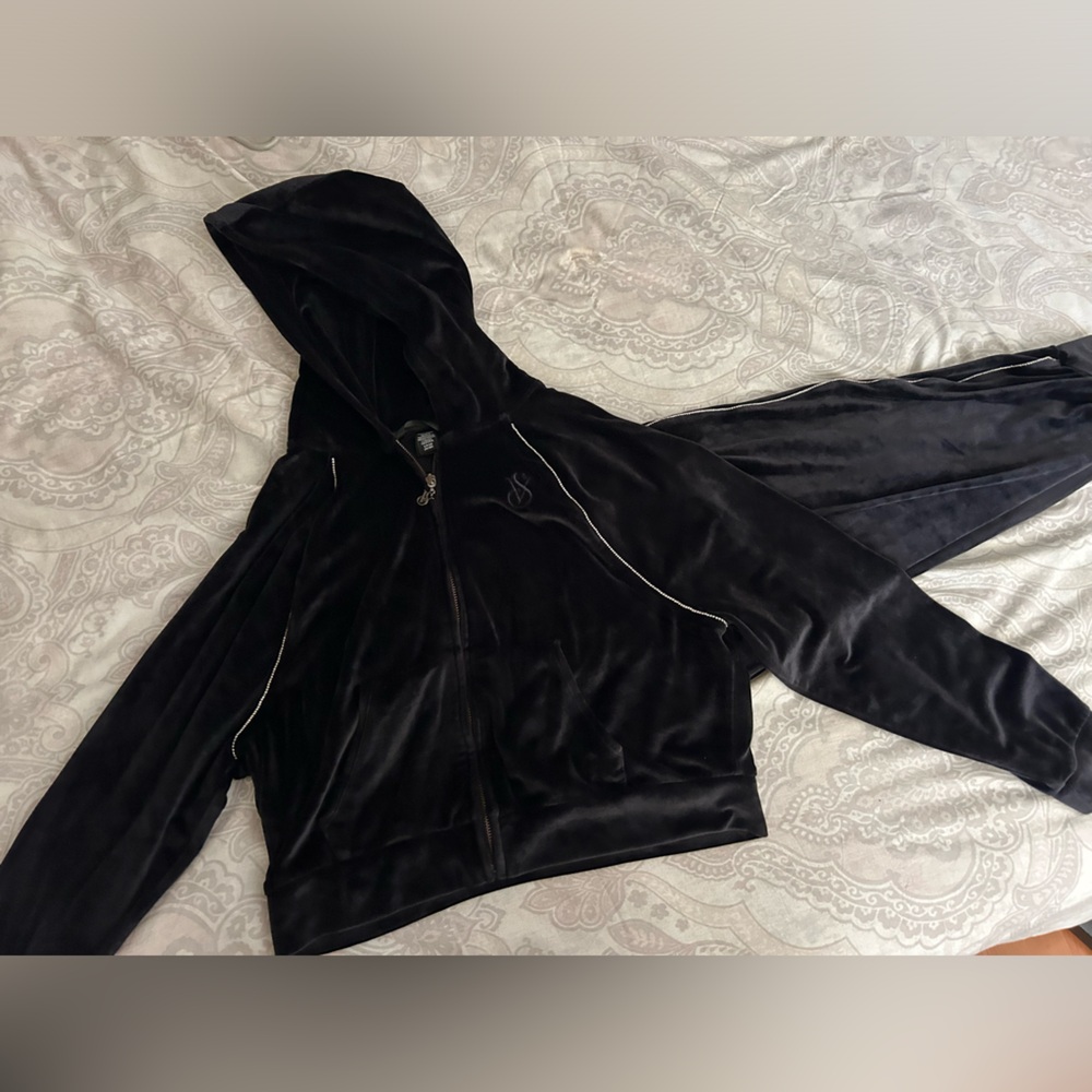 Victoria secret velour tracksuit